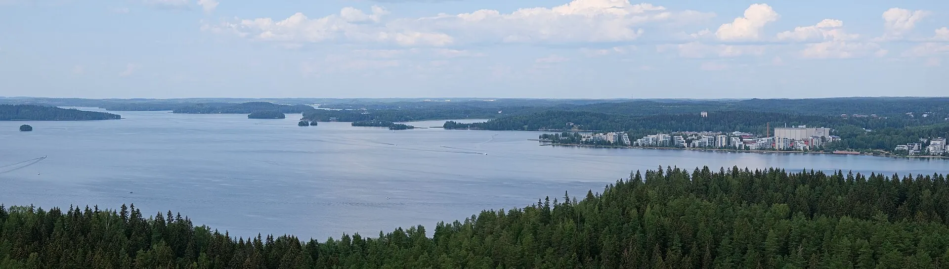 Vesijärven maisema Lahdessa
